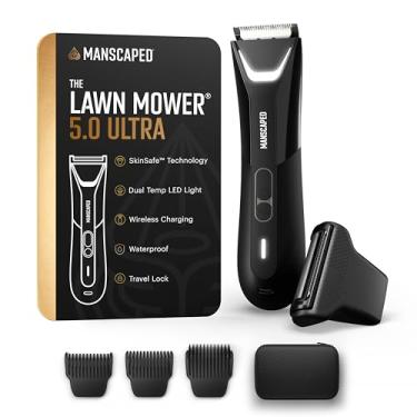 Imagem de MANSCAPED® O Cortador® de Grama 5.0 ULTRA Groin & Body Hair Trimmer – Dual-Head SkinSafe™ Trimmer & Lâminas de folha, impermeáveis, USB-C recarregáveis com bolsa de viagem