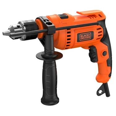 Imagem de BLACK+DECKER Furadeira de Impacto 13mm, Potência 650W, com Acessórios, BED713650, 110V