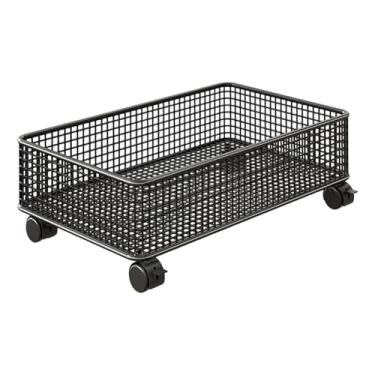 Imagem de Generic Organizador multifuncional de metal para banheiro, 1 camada, economizador de espaço, organizador de armazenamento para banheiros pequenos e lavanderia, Preto