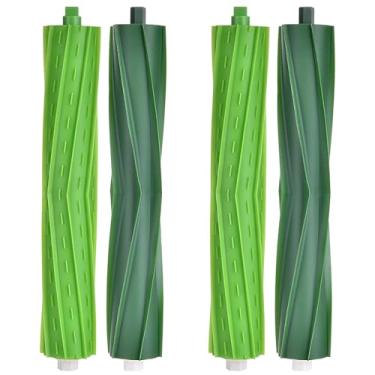 Imagem de APZOVO 2 conjuntos de pincéis de substituição compatíveis com iRobot Roomba E & I & J Series, peças de reposição para Roomba i1 i1+ i2 i2+ i3 i3+ i4 i4+ i6 i6+i7 i7+ i8 i8+ j6 j6+ j7 j7+ E5 E6 E7