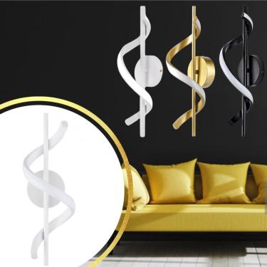 Imagem de Luminária Arandela Led 24 Watts 40X12Cm Espiral Ondulado