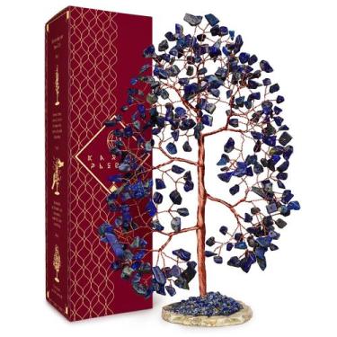 Imagem de Crystal Trees KARMAPLEDGE Lapis Lazuli Chakra Decoração de casa