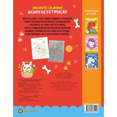 Imagem de Brilhantes Coloridos - Bichos De Estimação - GATO AMARELO, Sortido