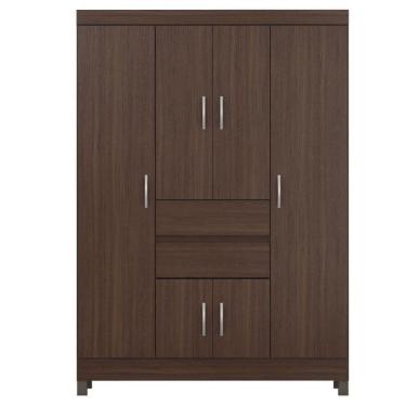Imagem de Guarda Roupa Casal Ecom 2 Café - Demóbile