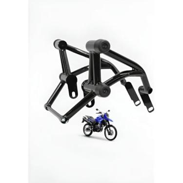 Imagem de Protetor de Carenagem Stunt Race para Yamaha Lander XTZ 250 2025 2026 Street Cage Aço Carbono Proteção Motor Pedais Piscas Tanque