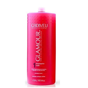 Imagem de Shampoo Glamour Rubi Lavatório, Incolor, Cadiveu Professional, 3000 ml