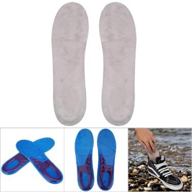 Imagem de Generic Palmilhas Esportivas de Silicone Almofadas Macias de Absorção de Choque para Corrida Escalada para Homens e Mulheres Opções de Tamanho S M L (L 44-50 jardas)