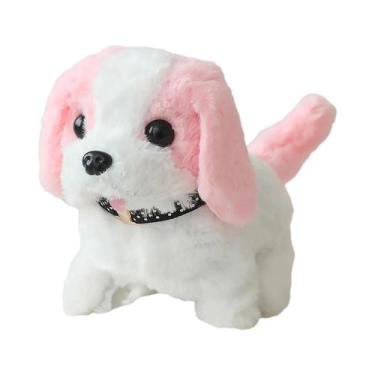 Imagem de Cachorro Robótico De Pelúcia Que Anda E Fala, Brinquedo Elétrico Simul