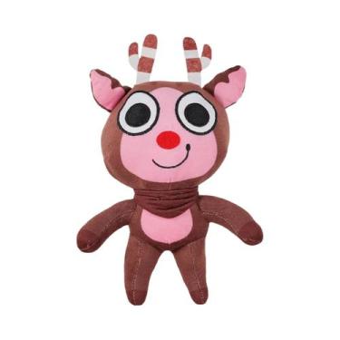 Imagem de Brinquedo De Pelúcia Macio Em Forma De Gato Coelho Almofada Animal De 