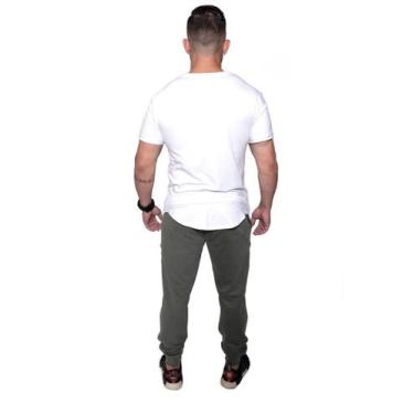 Imagem de Camiseta Longline confort Kruger's Concept Bolso False 01 - Masculino 