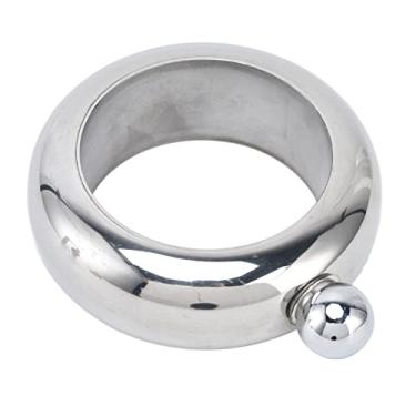 Imagem de Naroote Pulseira Elegante de Aço Inoxidável, Frasco de Quadril Escondido para Amigos Surpreendentes, Presente de 100ml para Amantes de Festas e Bares