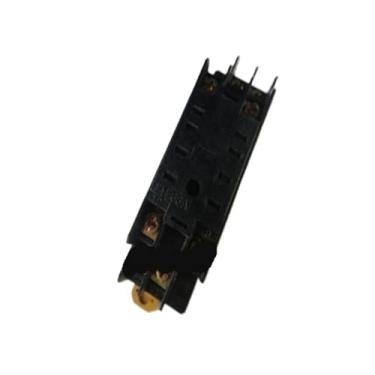 Imagem de 100 peças de base de soquete de relé PYF08A para relé temporizador H3Y-2