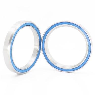 Imagem de XMGKMN 515H7 Rolamentos de fone de ouvido de bicicleta 40 * 51,5 * 7 mm 45/45 graus (2 peças) Road MTB contato angular rolamento de bicicleta K515