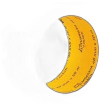 Imagem de Kit Com 4 unidades Fita Auto Adesiva Fragil 48Mmx50M