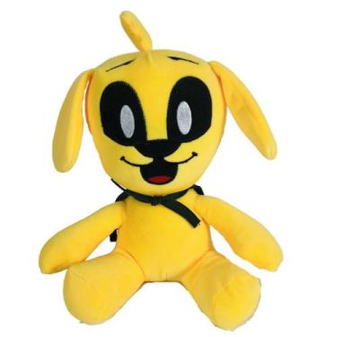 Imagem de Boneca de brinquedo de pelúcia Yellow Dog Cock Boy 25 cm Anime para de