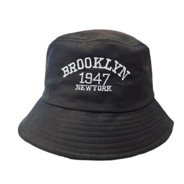 Imagem de Bucket Hat Brooklyns 1947 Chapéu de sol unissex 55-60 cm 70 g de algod