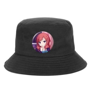 Imagem de Proteção solar de anime Bucket Hat Loves Lives para adultos - Yiweisai