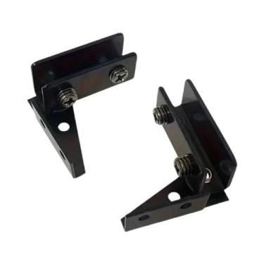 Imagem de Dobradiças Para Portas De Vidro Sem Perfuração (2 Peças) Para Armários