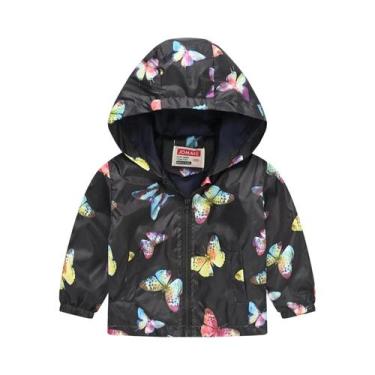 Imagem de Primavera e outono moda leve e fina menina 1-7 anos de idade jaqueta c