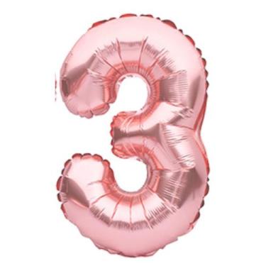 Imagem de Balão Número Metalizado 75cm Balao Aniversário Festa Eventos - CRGFEST