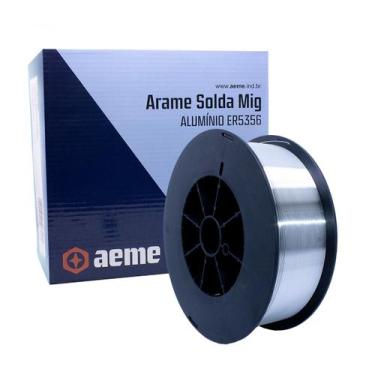Imagem de Arame Mig Aluminio Aeme ER5356 1.00mm 7Kg