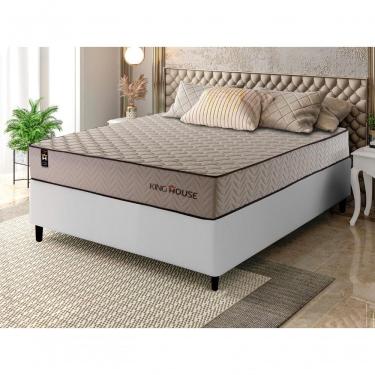 Imagem de Cama Box Espuma San Diego Casal 138x188 Bege King House