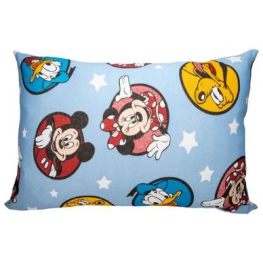 Imagem de Fronha Travesseiro 100% Algodão Disney Mickey Turma Infantil - Portall