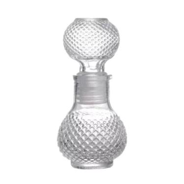 Imagem de Garrafa de Vidro 50ml Perfume Licor Mini Decoração - Freecom