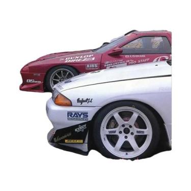 Imagem de Capa De Revista De Carros De Corrida Japoneses Vintage, Pôster De Arte