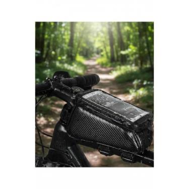 Imagem de Bolsa Celular Bike Impermeável 7' Touch Quadro Bicicleta - Congratulat