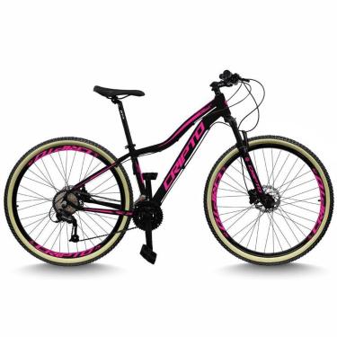 Imagem de Bicicleta Aro 29 Cripto 24 Marchas Freio Disco c/Suspensão Pneu Bege-Feminino