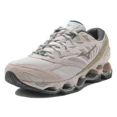 Imagem de Tênis Mizuno Wave Prophecy LS Bege, 38, Bege