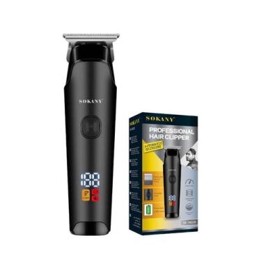 Imagem de Máquina de Cortar Cabelo Sem Fio Profissional 2000mAh Sokany, Bivolt