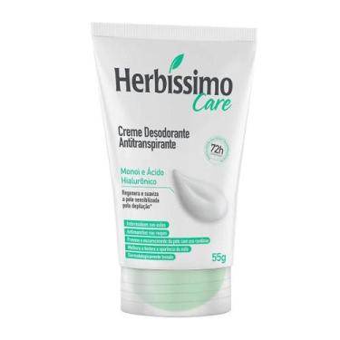 Imagem de Desodorante Creme Herbíssimo Monoi e Ácido Hialurônico 55g - Antitrans