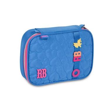 Imagem de Estojo Box Rebecca Bonbon Soft Coração Clio, AZUL