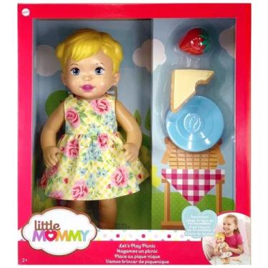 Imagem de Boneca Little Mommy Vamos Brincar De Piquinique - Brinquedo Mattel Ori