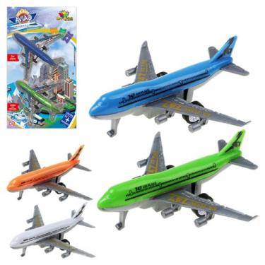Imagem de Avião De Brinquedo A Fricção Com 2 Peças - Art Brink