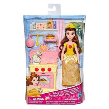 Imagem de Boneca Disney Princesas Playset Cenario Bela Hasbro E2912