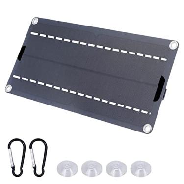 Imagem de Carregador de telefone solar - Carregador Portátil Sem Fio Solar Power Bank Carga Rápida,Carregador solar para a maioria dos telefones e dispositivos eletrônicos Nuyi