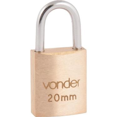 Imagem de Cadeado De Latão 20Mm Encartelado - Vonder