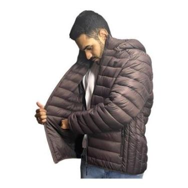 Imagem de Jaqueta Bomber Marrom HD-Masculino