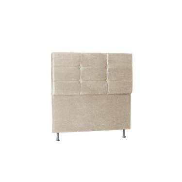Imagem de Cabeceira Tóquio 1,95 Cm Cama Box King Suede Bege