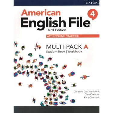 Imagem de American English File 4A Student Bookworkbook Multi Pack With Online Practice   3Rd Ed