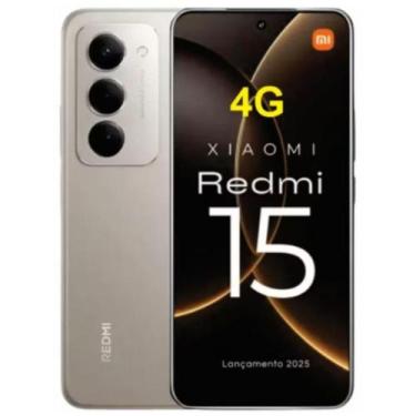 Imagem de Smartphone Redemi 15 Titânio Grey - 128GB, 6GB RAM, Helio G88, Tela 6.