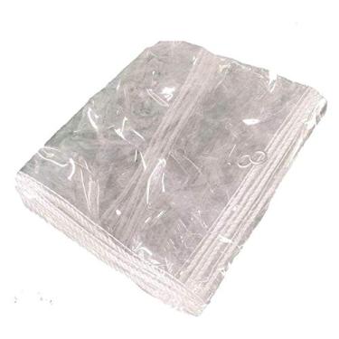 Imagem de Lona, lonas impermeáveis transparentes, capas anti-rasgo para jardim de estufa de plantas de janela, com ilhós, personalizáveis, 420 g/m² (cor: transparente, tamanho: 1,4 x 1,9 m)
