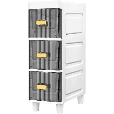 Imagem de LWJYMXBD Armário de chão de banheiro unidade de armazenamento vertical armário de papel higiênico para banheiro fino alto grande capacidade estreito alto fino torre impermeável armário de papel