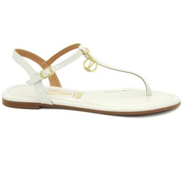 Imagem de Sandalia Vizzano Original Rasteira Baixa Dedo Feminino 1008, 37, Off, 