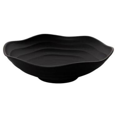 Imagem de Fruteira Preto Giotto Plástico Resistente Mesa Cozinha Frutas Decorati