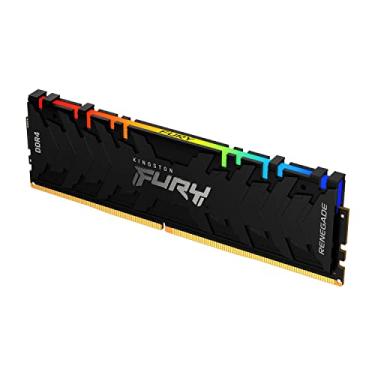 Imagem de Kingston, Memória Desktop Fury Renegade RGB 8GB DDR4 3600 Mhz - Preto