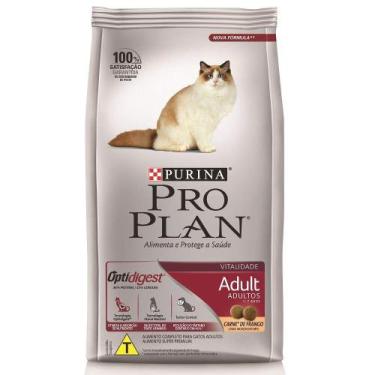 Imagem de Ração Nestlé Purina Pro Plan para Gatos Adultos Sabor Frango - 7,5kg
